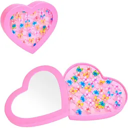 Каблучка A-Toys метелик пластик мікс (набір 36 шт) YG0143