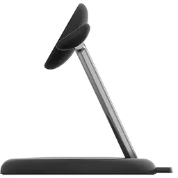 Бездротовий зарядний пристрій Belkin 3in1 Magnetic Qi2 15W Black (WIZ023VFBK) [154441] - мініатюра 2