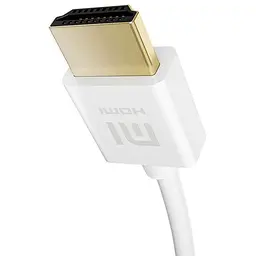 Кабель Xiaomi Mi HDMI-HDMI 4K HD Data Cable 1.5 m XY-H-1.5 White - мініатюра 4