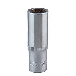 Торцева головка глибока 1/4", 6 ган. 12 мм Alloid