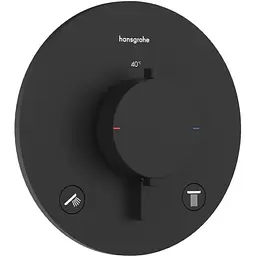 Термостат для душу Hansgrohe Ecostat Comfort S прихованого монтажу 2 function matt black 33715670