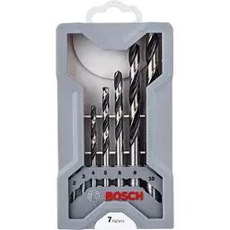 Набір свердел по металу Professional HSS-PointTeQ 2-10мм кейс 7шт Bosch hoz0013285