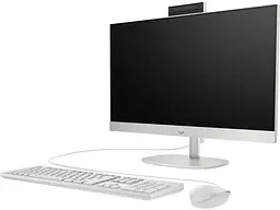 Комп'ютер персональний моноблок HP 240-G10 23,8' FHD IPS AG Intel i5-1335U 8GB F512GB UMA WiFi кл+м 3р Win11P білий (885B0EA) - мініатюра 3