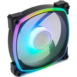 Кулер до корпусу Qube M55-1 Black - мініатюра 2