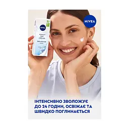 Крем для обличчя Nivea Refreshing 24H Moisture Day Cream SPF15 50 мл (9005800227092) - мініатюра 5
