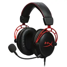 Гарнітура ігрова HyperX Cloud Alpha 3.5 мм Black/Red (HX-HSCA-RD/EE) - мініатюра 3