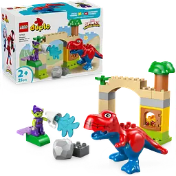 Конструктор LEGO DUPLO Disney Динозавр Spidey-Rex проти Зеленого Гобліна 25 деталей (10463) - мініатюра 2