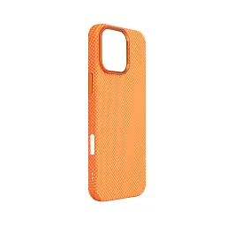 Чохол ArmorStandart LikeCarbon2 MagCase для Apple iPhone 16 Pro Max Kevlar Orange - мініатюра 3