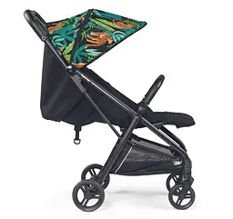 Прогулянкова компактна коляска Peg-Perego Selfie Jaguars, зелений з чорним (IP22000000JL24RO01) - мініатюра 4