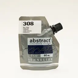 Акрилова фарба Sennelier Abstract, дой-пак, 60 мл, матова, Індиго синій (Indigo blue)