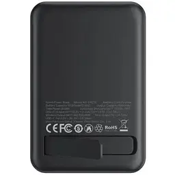 Зовнішній акумулятор XO PR231 magnetic 15W 10000mAh магнітний чорний 6920680851454 - мініатюра 3