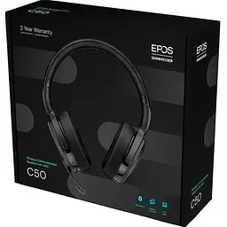 Бездротові накладні навушники Sennheiser Epos C50 ANC (1001147) чорні - мініатюра 8