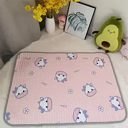 Багаторазова пелюшка Pelushka Pink Cow 100х120 см - мініатюра 4