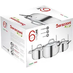 Набір посуду Barazzoni Chef line 3 предмети (163906) - мініатюра 3