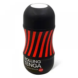 Мастурбатор Tenga Rolling Gyro Roller Cup Strong, 15.5х7.1 см (чорний) - мініатюра 3
