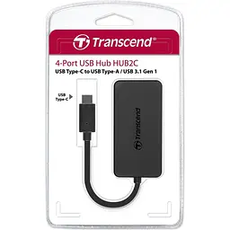 USB-Хаб Transcend USB Type-C HUB 4 ports (TS-HUB2C) - мініатюра 4