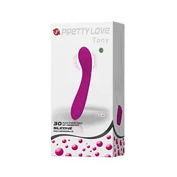 Вібратор Pretty Love Tony 16 см фіолетовий - мініатюра 10
