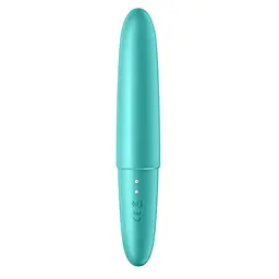 Вібратор для клітора Satisfyer Ultra Power Bullet 6 12.8 см бірюзовий - мініатюра 5