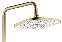 Душова система з виливом Rea Storm brushed gold REA-P9536 - мініатюра 5