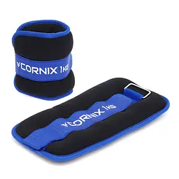 Обважнювачі-манжети Cornix для ніг та рук 2 x 1 кг XR-0173
