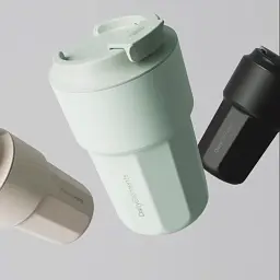 Термокухоль DailyElements Drink Cup 420ml Green [DE08BH003] [134326] - мініатюра 6