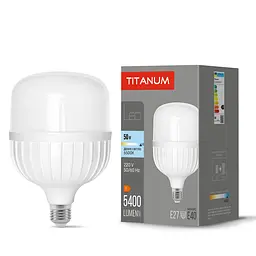LED-лампа Titanum A138 50W E27 6500К (26395-000)