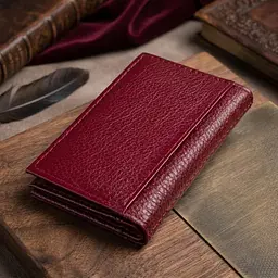 Візитниця-книга ST Leather 19218 бордова - мініатюра 4