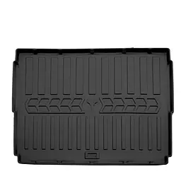 Килимок у багажник 3D для Peugeot 3008 2009-2016 (lower trunk) / Високий борт