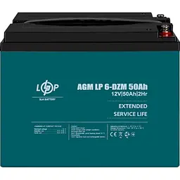Акумулятор LogicPower AGM 6-DZM 12V/50Ah/600Wh [10063] [109290] - мініатюра 3