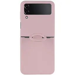 Чохол Foldables Silicone Cover Lakshmi (AAA) для Samsung Galaxy Z Flip4 Рожевий / Pink Sand - мініатюра 2