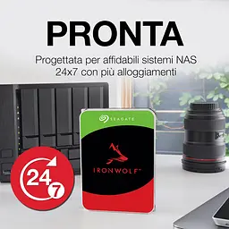 Жорсткий диск Seagate 2TB 3.5` 5400 256MB SATA IronWolf - мініатюра 2