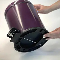 Відро для сміття з педаллю Mertinox 5 л фіолетове 4501.2028S.101.05 violet - мініатюра 6