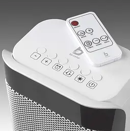 Тепловентилятор керамічний Bo-Camp Heater Ceramic Ventilation 1000/2000 Watt (8618460) (DAS301703) - мініатюра 3