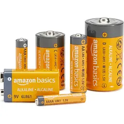 Amazon Basics Пакет із 48 високопродуктивних лужних батарей типу АА, 1,5 вольта