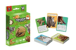 Енциклопедія на картках Vladi Toys Світ тварин для дітей 5–8 років (VT6002-01)