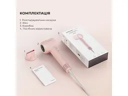 Фен Dreame Hair Dryer Gleam Pink (AHD12A-PK) - мініатюра 9