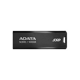Накопичувач SSD USB 3.2 500GB SD610 ADATA (SC610-500G-CBK/RD) - мініатюра 6