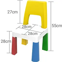 Дитячий стільчик Poppet Color Yellow (PP-003Y) - мініатюра 3