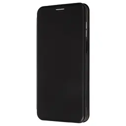 Чехол-книжка для Motorola G55 5G, G-Case, черный, кожаный чехол-книга из экокожи (PU) и TPU, с магнитом, с подставкой и вместительным кардхолдером, противоударный, защита всего корпуса, ArmorStandart (ARM81222)