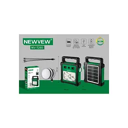 Ліхтар NEWVEW комплект NV-T260 Solar Panel 2400mAh (NWVW-NV-T260-GN) - мініатюра 8