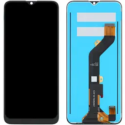 Дисплей Tecno Spark 6 Go KE5J /Spark Go 2020 KE5S чорний, p/n: 1650CBAPU-5U2