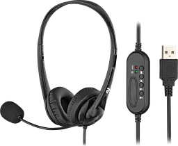 Гарнітура 2E CH11 On-Ear USB Black (2E-CH11SU)