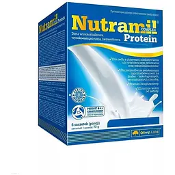 Замінник харчування Olimp Nutramil Complex Protein, 6*70 грам - Полуниця