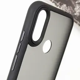 Чохол TPU+PC Lyon Frosted для Xiaomi Redmi Note 7 / Note 7 Pro / Note 7s Black - мініатюра 4