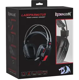 Гарнітура Redragon Lagopasmutus 2 2m Red-Black (75165) - мініатюра 8