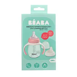 Поїльник Beaba 2 в 1 Old Pink 210 мл рожевий (913478) - мініатюра 6