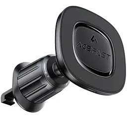 Автотримач з БЗП Acefast D46 QI2 Magnetic Charging 15W (air outlet) Black - мініатюра 4