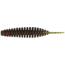 Силікон FishUP Tanta 1.3" #019 - Motor Oil/Red (10 шт/уп)