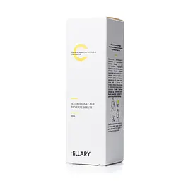 Антиоксидантна пептидна сироватка з вітаміном С Antioxidant Age Reverse Serum 30+ Hillary 30 мл - мініатюра 2