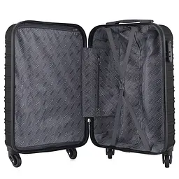 Валіза Semi Line 20 дюймів (S) дюймів (S) Black (T5636-1) - мініатюра 2